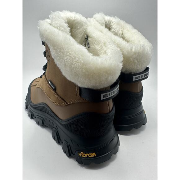 UGG ADIRONDACK MERIDIAN HIKER CHESTNUT LEATHER WOMEN'S BOOTS SIZE US 7 NEW - Picture 5 of 6